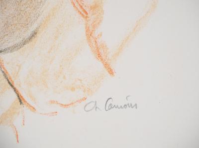 Charles CAMOIN : Portrait féminin de profil - Lithographie signée 2