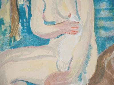 Charles CAMOIN : Nu sortant du bain - Lithographie originale signée 2