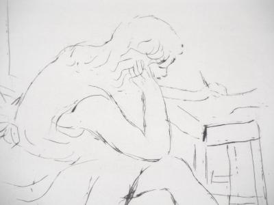 Charles CAMOIN - La réflexion - Gravure originale signée 2