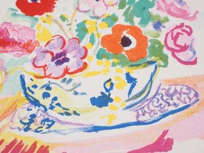 Charles CAMOIN - Bouquet coloré, 1946 - Lithographie originale signée 2