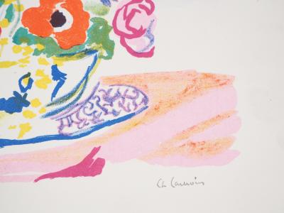 Charles CAMOIN - Bouquet coloré, 1946 - Lithographie originale signée 2