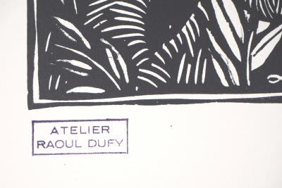 Raoul DUFY : L’amour - Gravure sur bois originale signée 2