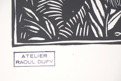 Raoul DUFY : L’amour - Gravure sur bois originale signée 2