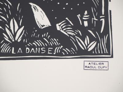 Raoul DUFY : La danse - Gravure sur bois signée 2