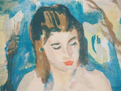Charles CAMOIN : Nu sortant du bain - Lithographie originale signée 2