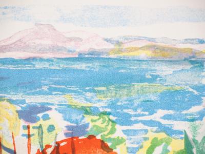 Charles CAMOIN : Bord de mer - Lithographie originale signée 2
