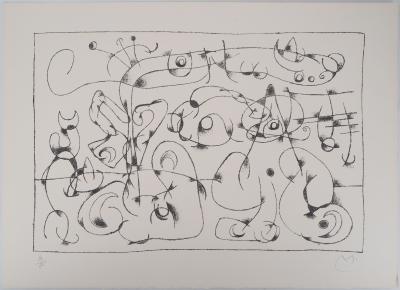 Joan MIRO : Roi Ubu VI - Lithographie Originale Signée 2