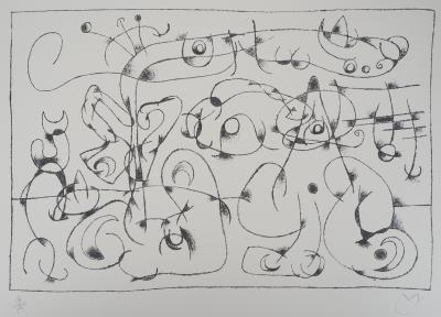 Joan MIRO : Roi Ubu VI - Lithographie Originale Signée 2