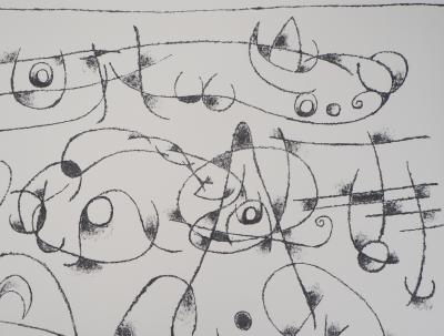 Joan MIRO : Roi Ubu VI - Lithographie Originale Signée 2