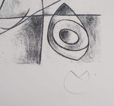 Joan MIRO : Roi Ubu et Coq - Lithographie Originale Signée au crayon 2