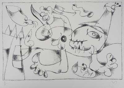Joan MIRO : Roi Ubu V - Lithographie Originale Signée 2