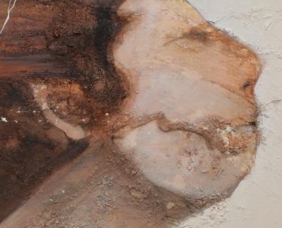 Delphine RIVALS - Sandy in the wind, 2018, Huile sur toile 2
