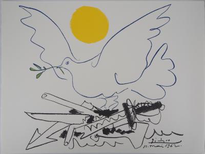 Pablo PICASSO (d’après) - Colombe de l’avenir - Lithographie 2