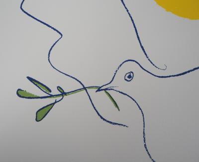 Pablo PICASSO (d’après) - Colombe de l’avenir - Lithographie 2