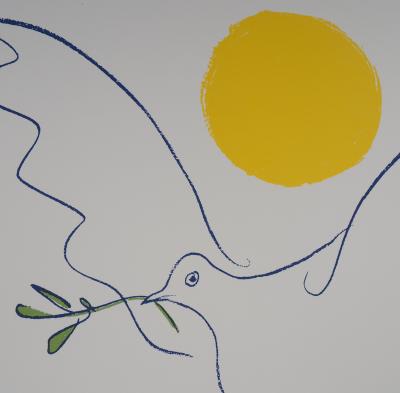 Pablo PICASSO (d’après) - Colombe de l’avenir - Lithographie 2