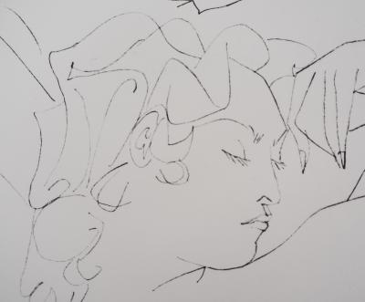 Pablo PICASSO (d’après) : Femme endormie - Lithographie 2