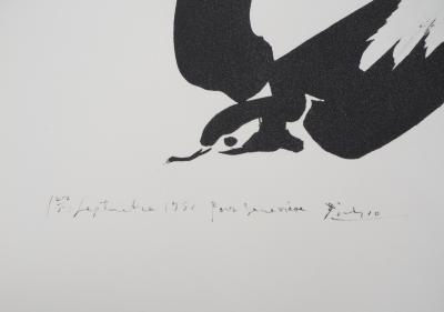 Pablo PICASSO (d’après) : Hirondelle - Lithographie Signée 2