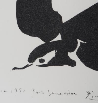 Pablo PICASSO (d’après) : Hirondelle - Lithographie Signée 2