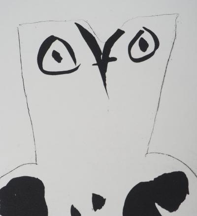 Pablo PICASSO (d’après) - Madoura, Pichet hibou, 1974 - Lithographie Signée 2