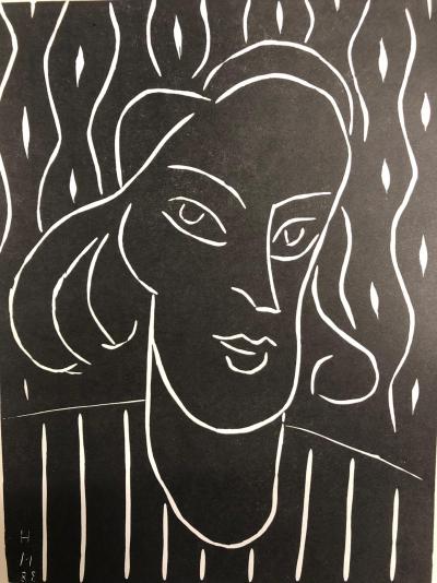 Henri Matisse - Teeny, 1938 - Linogravure 2