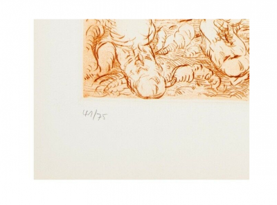 Georg BASELITZ - Sans titre, 1967 - Gravure signée 2