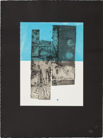 Antoni CLAVE - Un instrument, 1989 - Gravure originale signée 2