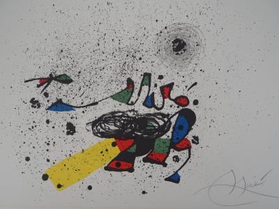 Joan MIRO : Composition 1978 - Lithographie originale, Signée au crayon 2