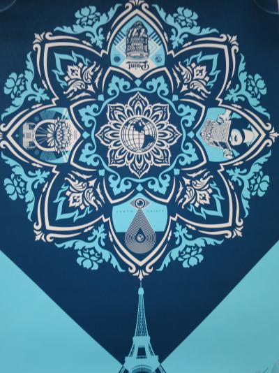 Shepard FAIREY (Obey) -  Delicate Balance, 2015 - Sérigraphie signée et numérotée 2