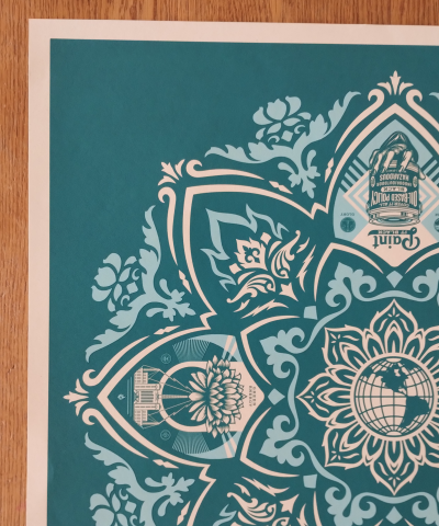 Shepard FAIREY (Obey) -  Delicate Balance, 2015 - Sérigraphie signée et numérotée 2