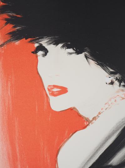 René GRUAU : Cabaret, Avant d’entrer en scène - Lithographie originale Signée 2