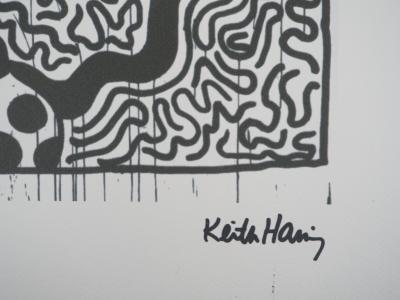Keith HARING : Happy Mickey - Sérigraphie Signée 2