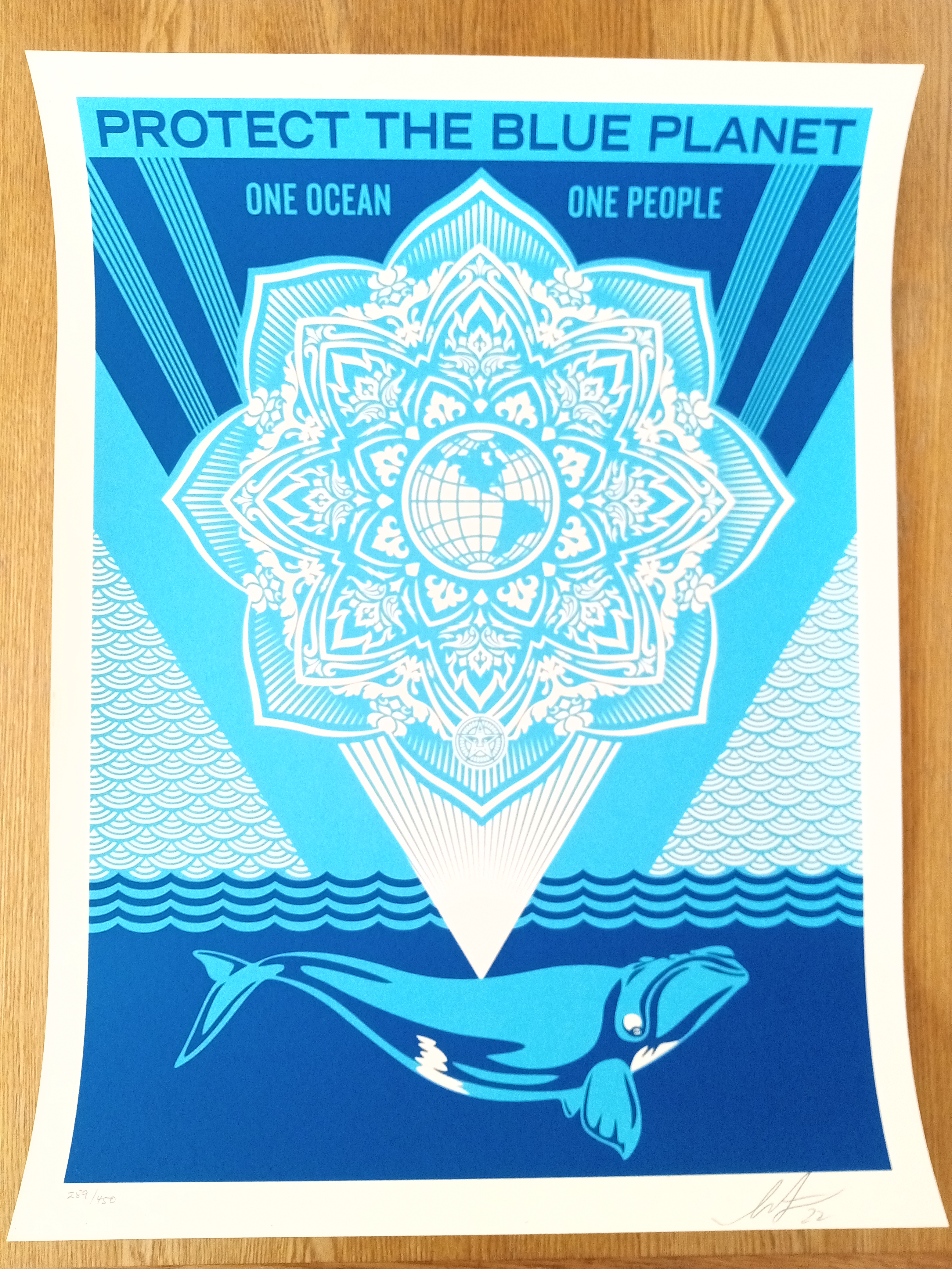 【希少】OBEY:PROTECT THE BLUE PLANET Protect the Blue Planet – PangeaSeed