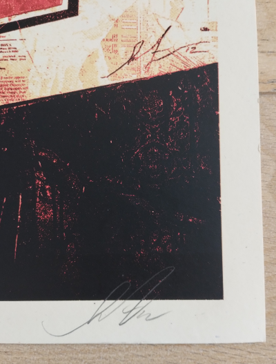 Shepard FAIREY (Obey) - Jesus’ Chariot - Sérigraphie signée au crayon 2