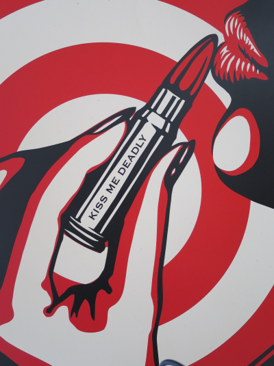 Shepard FAIREY (Obey) - Kiss Me Deadly, 2007 - Sérigraphie signée au crayon 2