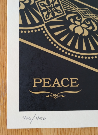 Shepard Fairey (Obey Giant) - 2013 Peace & Justice Woman 2