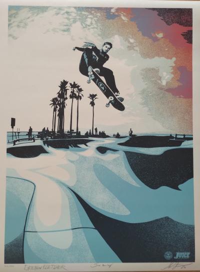 Shepard Fairey (Obey Giant) Greyson Fletcher - The Harmony Of Form And Style 2024 - Sérigraphie, signée numérotée