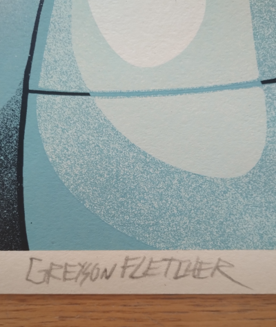 Shepard Fairey (Obey Giant) Greyson Fletcher - The Harmony Of Form And Style 2024 - Sérigraphie, signée numérotée 2