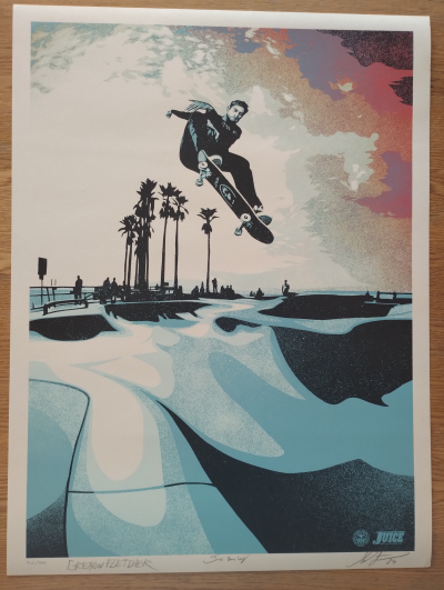 Shepard Fairey (Obey Giant) Greyson Fletcher - The Harmony Of Form And Style 2024 - signée numerotée 2