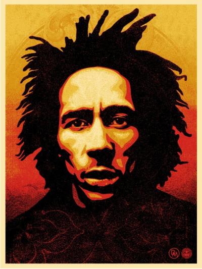 Shepard FAIREY (Obey) - Bob Marley, 2014, Serigrafia firmata e numerata 2