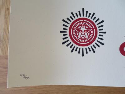 Shepard FAIREY (Obey) - Corporate Welfare, 2015, Sérigraphie signée et numérotée 2