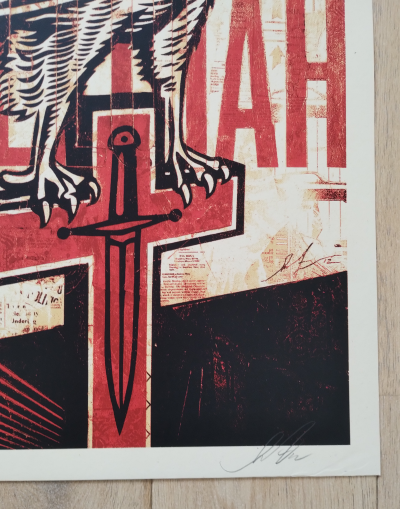 Shepard FAIREY (Obey) - Jesus’ Chariot - Sérigraphie signée au crayon 2