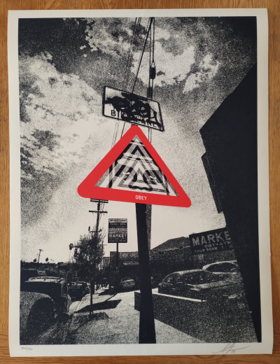 Shepard FAIREY (Obey) - Warning Sign 24 Fairey 2