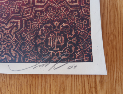 Shepard FAIREY (Obey) - Burmese Monk, 2009 - Sérigraphie signée au crayon 2