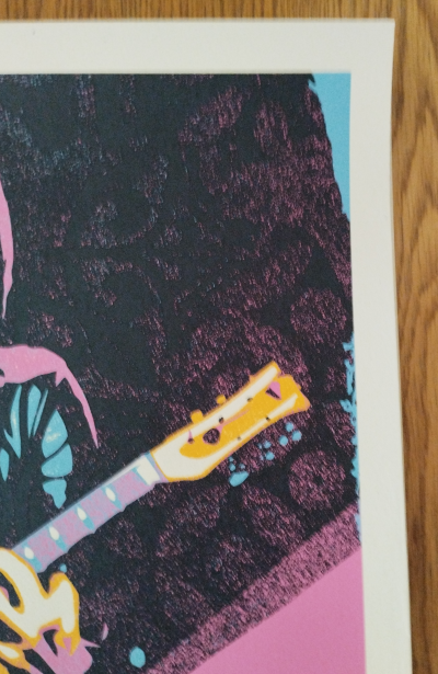 Shepard Fairey - Johnny Ramone Smokin’ Strings 2024 2