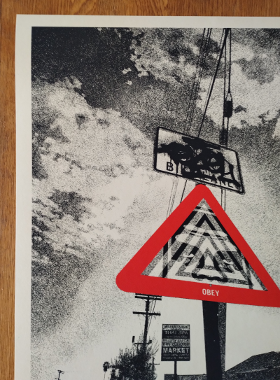 Shepard FAIREY (Obey) - Warning Sign 24 Fairey 2