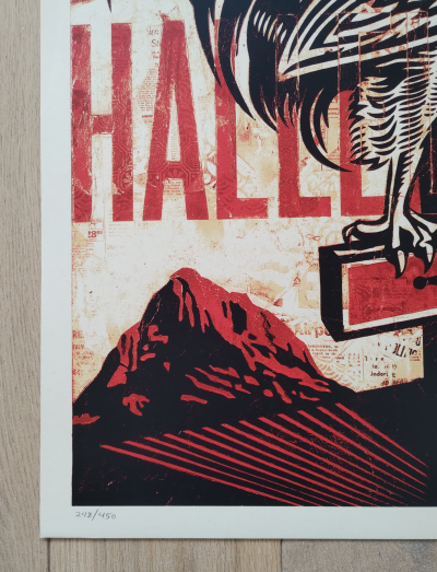 Shepard FAIREY (Obey) - Jesus’ Chariot - Sérigraphie signée au crayon 2