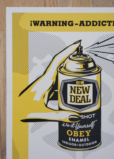 Shepard Fairey (Obey Giant) - 2019 Warning Addictive 2