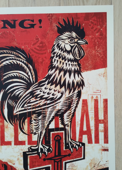 Shepard FAIREY (Obey) - Jesus’ Chariot - Sérigraphie signée au crayon 2