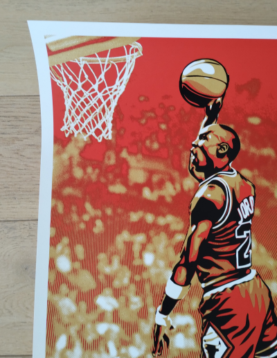 Shepard FAIREY (Obey) - Jordan Bulls 2009 - Sérigraphie signée au crayon 2