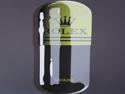 DENIAL - Rolex, 2019 - Hand signed and numbered lithograph 2